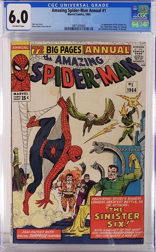 Marvel Comics Amazing Spider-Man Annual #1 CGC 6.0