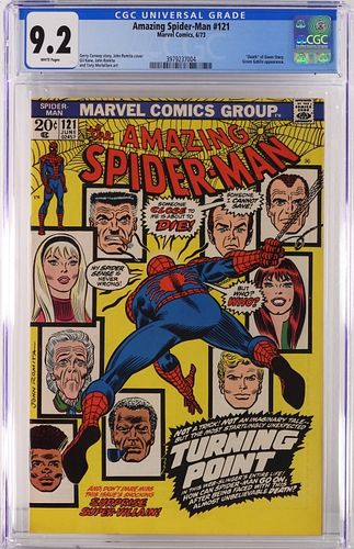 Marvel Comics Amazing Spider-Man #121 CGC 9.2