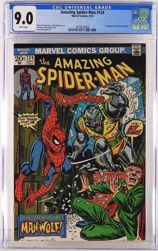 Marvel Comics Amazing Spider-Man #124 CGC 9.0