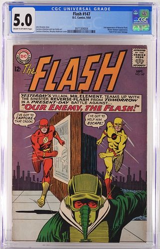 DC Comics Flash #147 CGC 5.0