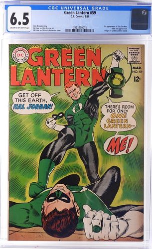 DC Comics Green Lantern #59 CGC 6.5