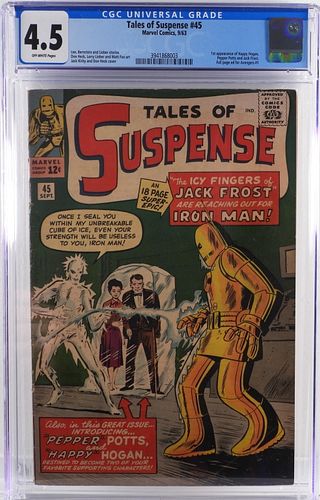 Marvel Comics Tales of Suspense #45 CGC 4.5