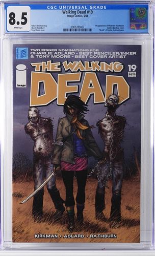 Image Comics Walking Dead #19 CGC 8.5