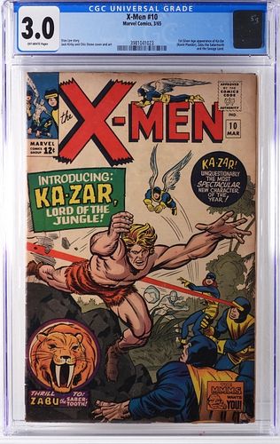 Marvel Comics X-Men #10 CGC 3.0