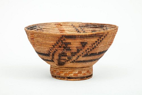 Southwest Native American Coiled Basket