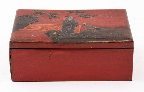 Chinese Lacquered Decorative Box