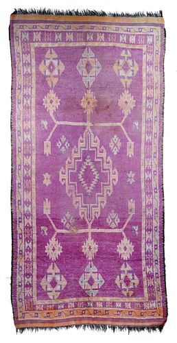 Vintage Moroccan  Rug, 6'8" x 13'8"