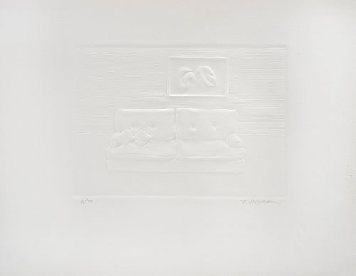 NAOMI SIEGMANN, Recreación de un instante, firmados y fechados 88, Grabados e Intaglios al barniz suave y aguafuerte 7/50 38 x 48 cm