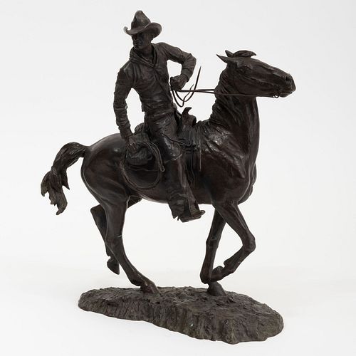 Gordon Phillips (1927-2011): Horse with Rider