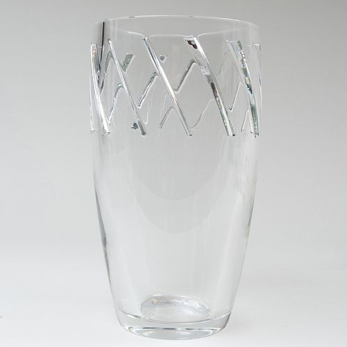 Arik Levy for Baccarat Large Glass Vase