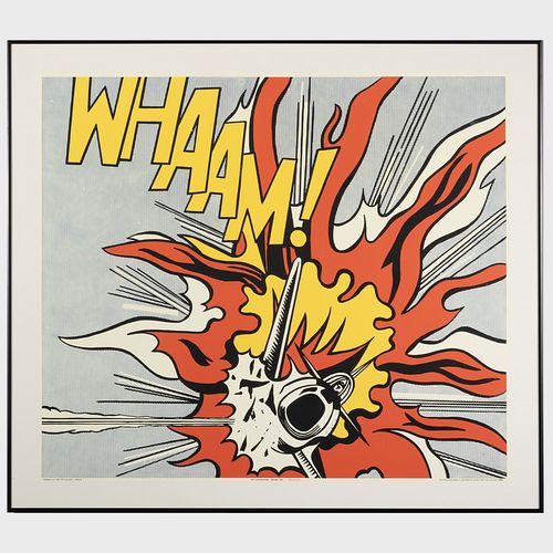 After Roy Lichtenstein (1923-1997): Whaam!