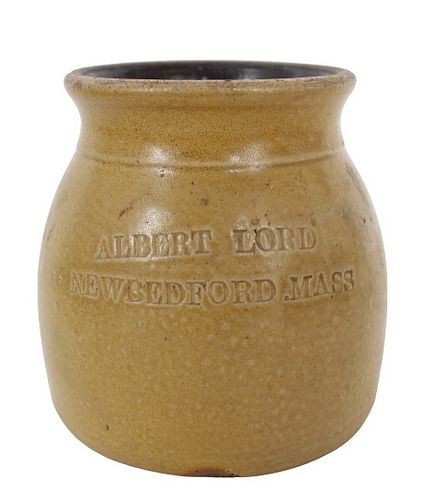 Albert Lord, New Bedford Mass. Pottery
