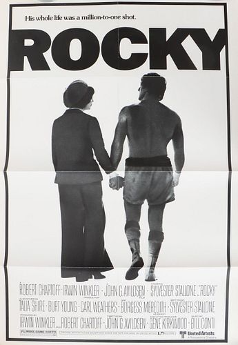 Rocky Movie Poster 1977