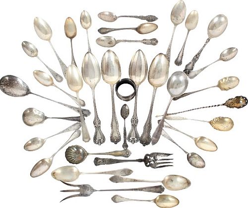 (35) Misc Pcs of Sterling Silverware, 34 OZT