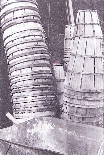 Black & White Baskets Photograph