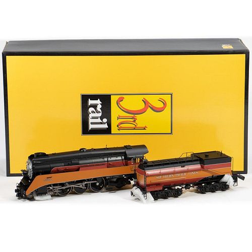 3rd Rail Brass O Scale Southern Pacific P10 4-6-2 Pacific #2485 Daylight colors, 3 Rail.