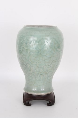 Antique Chinese Celadon Vase