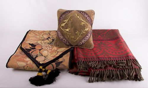 Anichini Throw, Tapestry Table Runner, & Pillow