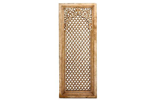 A MUGHAL STYLE MARBLE JALI SCREEN, NORTH INDIA