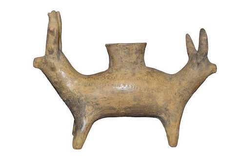 AMLASH CONJOINED DRINKING VESSEL 800 BC