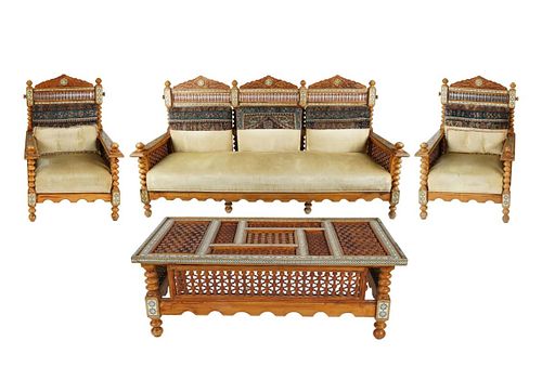 Levantine Persian Salon Suite Furniture