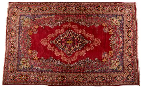 Large Red Persian Rug Carpet