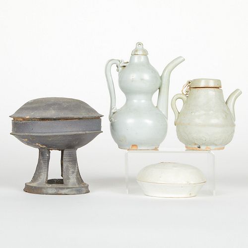 Grp: 4 Chinese Ceramic Vessels