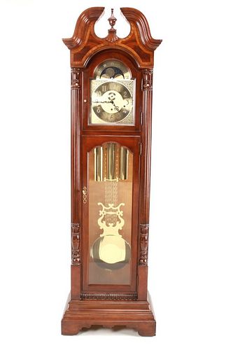 Sligh Wellesley Pendulum Grandfather Clock C. 1995