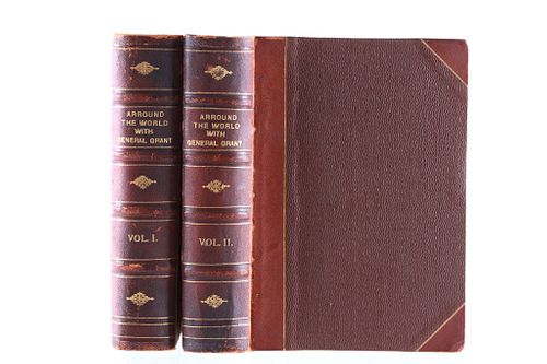 1879 1st Ed. Around the World With General Grant