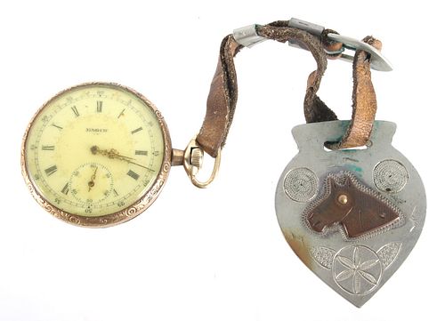 Early 1900's Elgin 15 Jewel Gold Pocket Watch