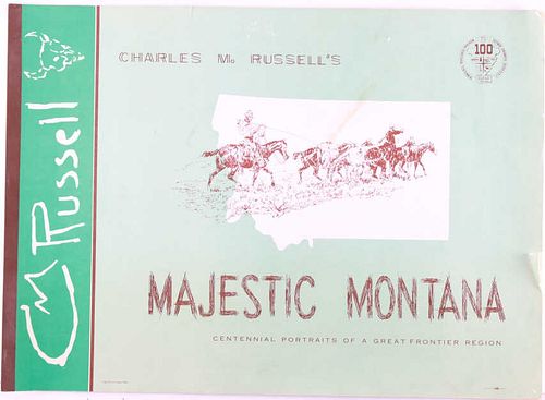C.M. Russell Majestic Montana Centennial Portraits
