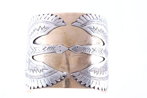 Armand American Horse Silver Thunderbird Bracelet