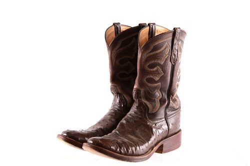 Rios of Mercedes Genuine Full Quill Ostrich Boots