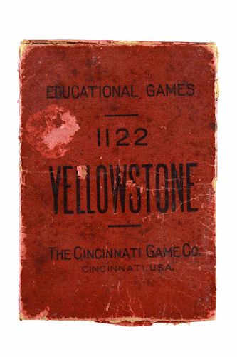 1890's Yellowstone Game Cards