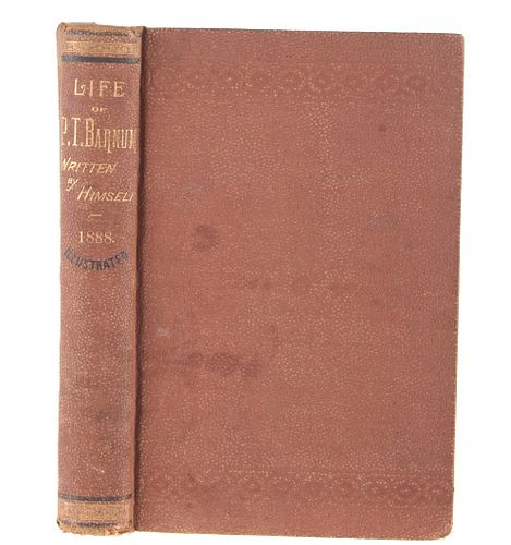 Life of Barnum By Himself 1st Edition 1888