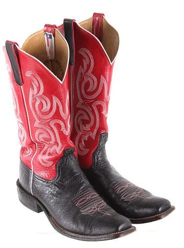 Rios of Mercedes, Texas Smooth Ostrich Boots