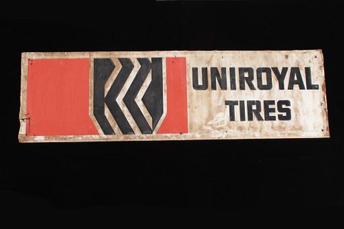 Original Uniroyal Tires Scioto Sign circa 1968