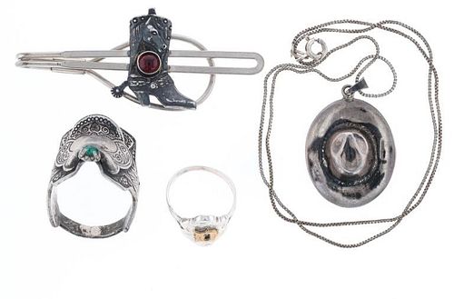 Sterling Silver "Cowboy" Jewelry Collection