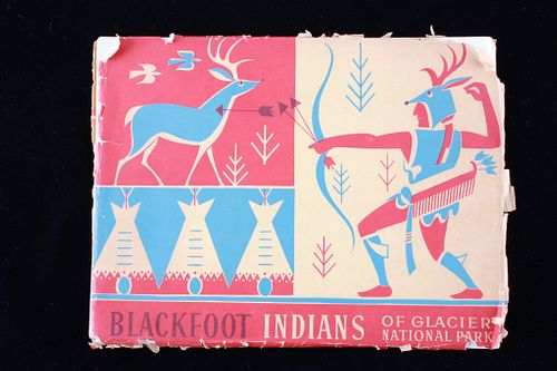 Blackfoot Indians of Glacier by Winold Reiss