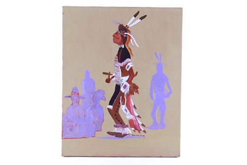 P.T. Beaumont Crow Dancer Original Signed Painting