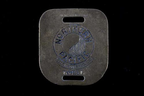 Northern Pacific Yellowstone Park Line Key FOB