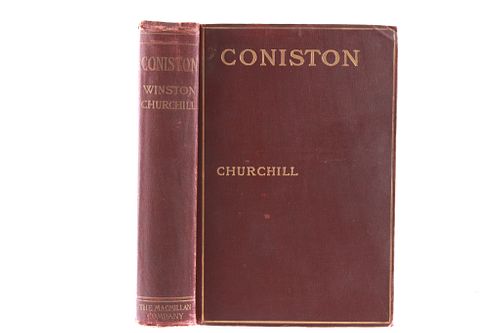 1906 1st Edition Coniston by Winston Churchill