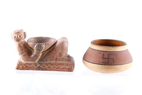 Mesoamerican & Navajo Pottery 1900's Collection