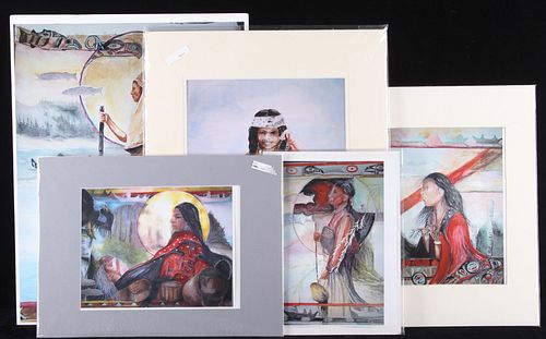 Margie Jackson 1934-2021 Native Prints Collection