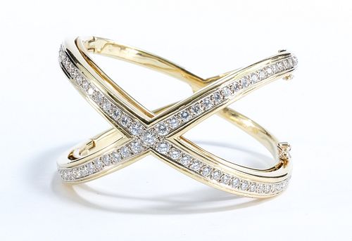 Hammerman Brothers 18K Diamond Bracelet