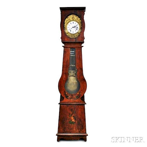 French Morbier Tall Clock