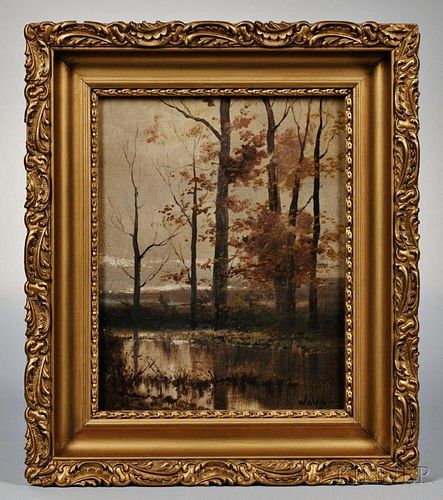 Susan Wales (Massachusetts, 1839-1927)       Autumn Landscape.