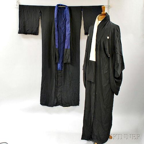 Two Black Kimonos