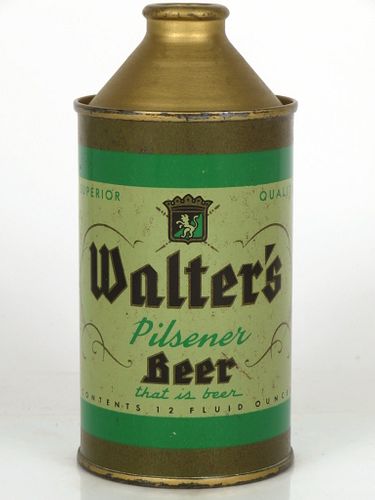 1955 Walter's Pilsner Beer 12oz 188-24 Eau Claire, Wisconsin
