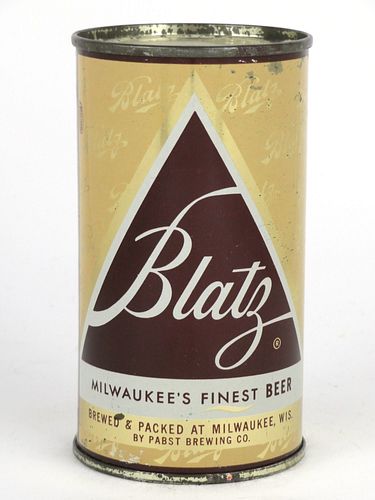 1958 Blatz Beer 12oz 39-22.1 Milwaukee, Wisconsin